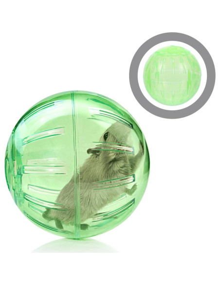 Bola de Ejercicio para Hámster FOMIYES 10 cm Transparente