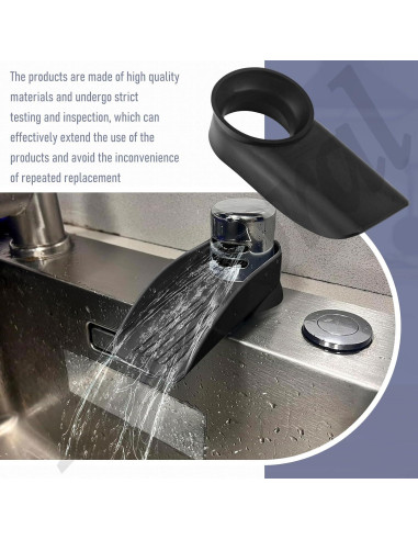 Cubierta de Salpicaduras de Silicona Fennoral para Lavavajillas