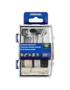 Kit de Accesorios Dremel 726-01 para Limpieza y Pulido - 20 Piezas