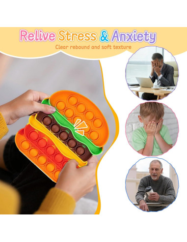 3 Paquetes Juguetes Sensoriales Fidget Woplagyreat Alivio Estrés