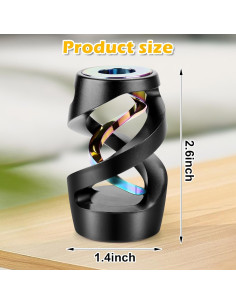 Juguete de escritorio cinético Anbo negro para fidget y estrés 2