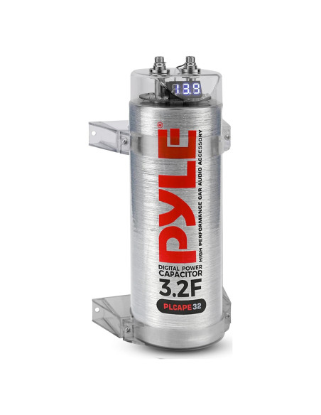 Capacitor Digital de Potencia Pyle 3.2 Faradios para Auto