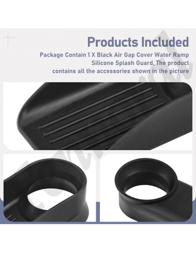 Cubierta de Salpicaduras de Silicona Fennoral para Lavavajillas