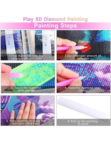 Kit de Pintura de Diamante 5D Parbamll Escenario de Playa 20x30cm