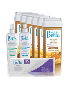 Cera Depil Bella Roll On Miel y Propóleos 6 Pack - Piel Sensible