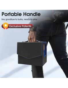 Caja de Barajas PANIMOSI Commander - Almacenamiento 540+ Cartas 2