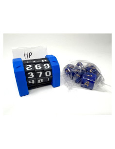 Contador de Vida MunnyGrubbers - 1 Paquete Azul - RPG y DND