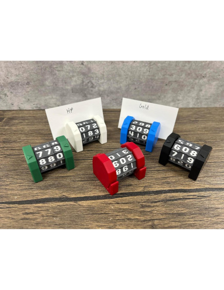 Contador de Vida MunnyGrubbers - 1 Paquete Azul - RPG y DND