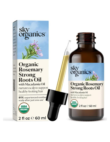 Aceite de Romero Orgánico Sky Organics 59 ml - Crecimiento Cabello