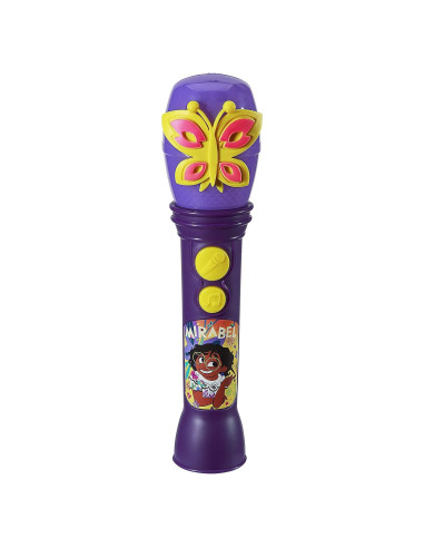 Micrófono de Juguete eKids Disney Encanto Rosa y Púrpura