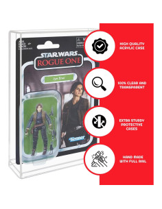 Protector de Exhibición Acrílico EVORETRO para Figuras 3.75" 2