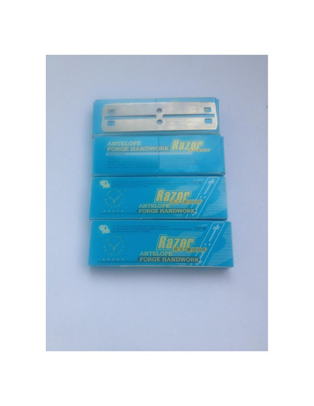 Raspador de Acuario QANVEE con 40 Cuchillas de Acero Inoxidable