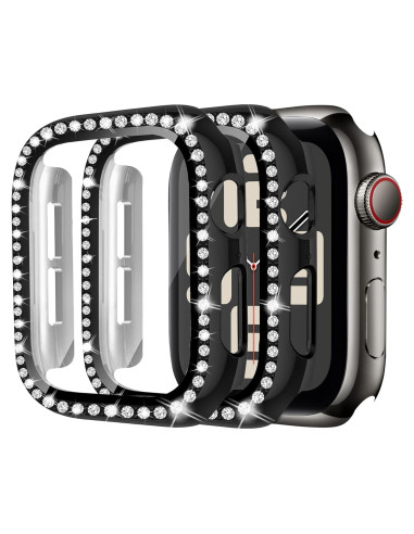Funda Brillante MYAPULUA para Apple Watch 40mm 41mm 42mm 44mm