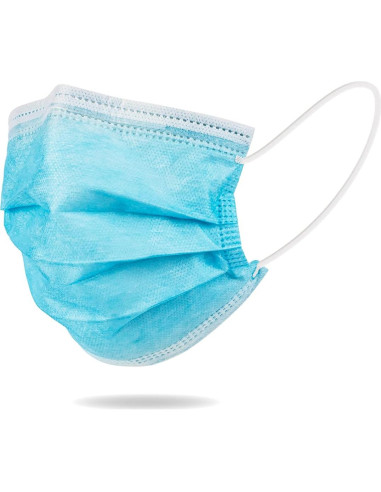 Mascarillas Desechables Master Mask 3 Capas - 50 Unidades