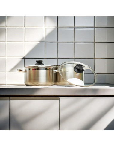 2 Perillas de Tapa de Olla LHMofei de Baquelita, Resistente al Calor