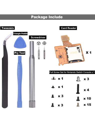 Lector de Tarjeta Micro SD IKPEK para Nintendo Switch HAC-SD-01