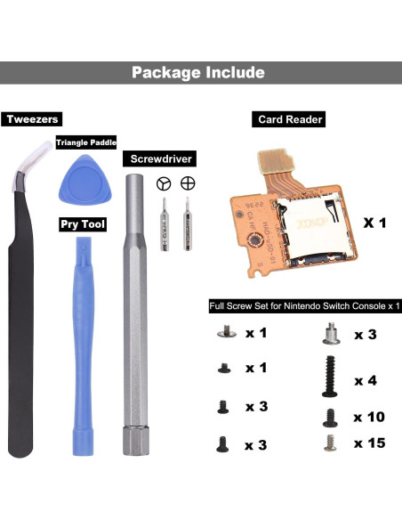Lector de Tarjeta Micro SD IKPEK para Nintendo Switch HAC-SD-01