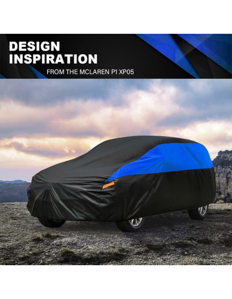 Funda de Automóvil GUNHYI Todo Clima Ajuste Universal Hatchback