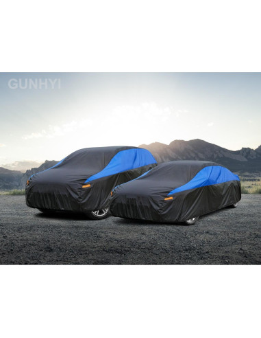 Funda de Automóvil GUNHYI Todo Clima Ajuste Universal Hatchback