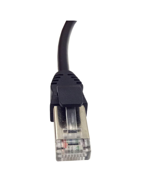 Cable de Extensión Ethernet Cat6 Haokiang RJ45 Macho a Hembra 30.48 cm