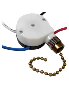 Interruptor de Ventilador de Techo Zing Ear ZE-208S 3 Velocidades