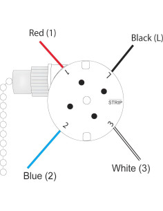 Interruptor de Ventilador de Techo Zing Ear ZE-208S 3 Velocidades 2
