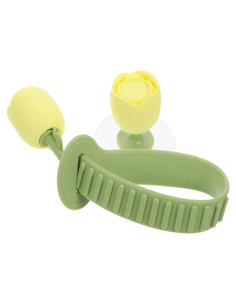 Elevador de Asiento y Tapa de Inodoro Aboofan Verde Silicona