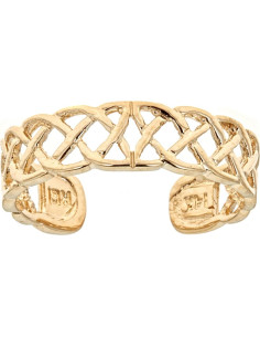 Anillo ajustable de oro 14k Ritastephens para mujer 2