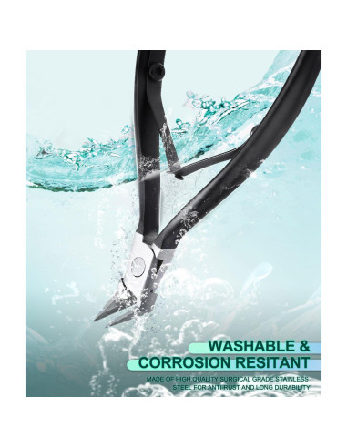 Cortador de Uñas Encarnadas ILLFER Acero Inoxidable 12 cm