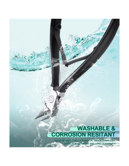 Cortador de Uñas Encarnadas ILLFER Acero Inoxidable 12 cm