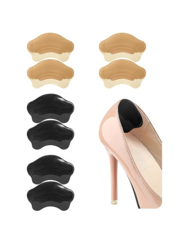 Almohadillas de Gel para el Talón HiRui - 4 Pares Antideslizantes