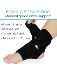 Faja de Tobillo Vive Health Ajustable para Esguinces y Lesiones 2