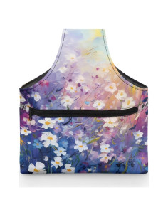 Bolsa Organizadora de Costura Viewamoon L Floral Morado 27.9x35.6 cm