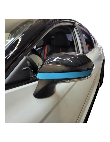 Kit de Vinilo Precortado Gomu para Espejo Lateral Camry 2018-2021 - Gloss Azul Bebé