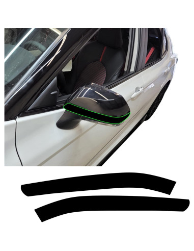 Kit de Vinilo Precortado Gomu para Espejo Lateral Camry 2018-2021 - Gloss Azul Bebé