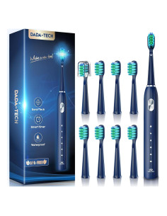Cepillo de Dientes Eléctrico DADA-TECH DT-22 Azul, 9 Cabezas, 5 Modos