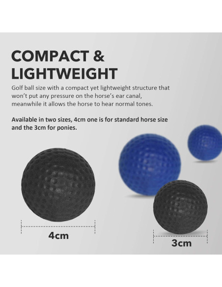 Tapones para Oídos Harrison Howard EaseFit para Caballos - Mars Negro