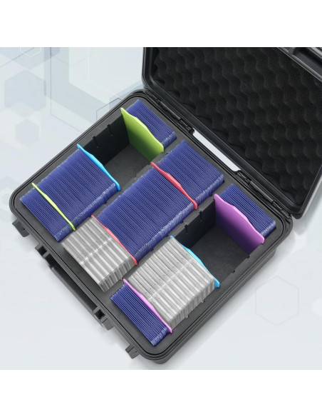 Caja de Almacenamiento Impermeable ZENACCE para 360 Tarjetas