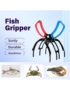 2 Pinzas de Pesca Hynrhnd Hh002 Agarrador de Peces Metal 2