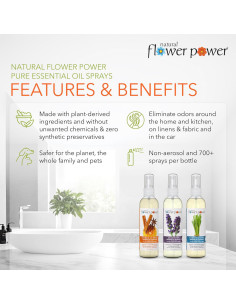 Aerosol Desodorante Natural Poder Floral - 3 x 118 ml 2