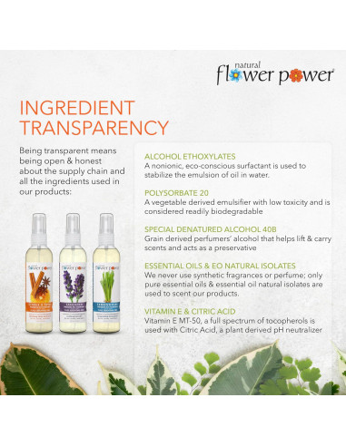 Aerosol Desodorante Natural Poder Floral - 3 x 118 ml