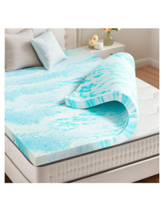 Cubierta de Colchón Individual wOod-it 5 cm Espuma de Memoria