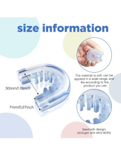 Conectores de Ducha Tondiamo 6 Piezas con Ventosas y Anillos 2