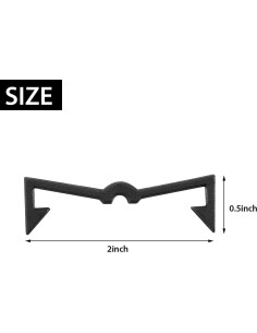 Bloques de Plástico Mudder para Ganchos de Tablero de Clavos - 100 Piezas 2