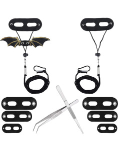 Allazone Arnés y Correa Ajustable para Dragón Barbudo - 3 Tamaños 2