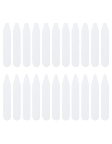 200 Soportes para Cuello de Camisa UUYYEO - Plástico 6x1cm