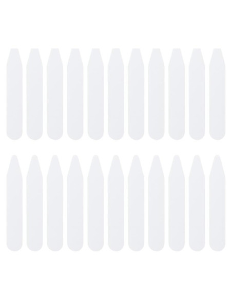 200 Soportes para Cuello de Camisa UUYYEO - Plástico 6x1cm