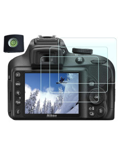Protector de Pantalla Nikon D3500 D3400 D3300 0.3mm Vidrio 9H
