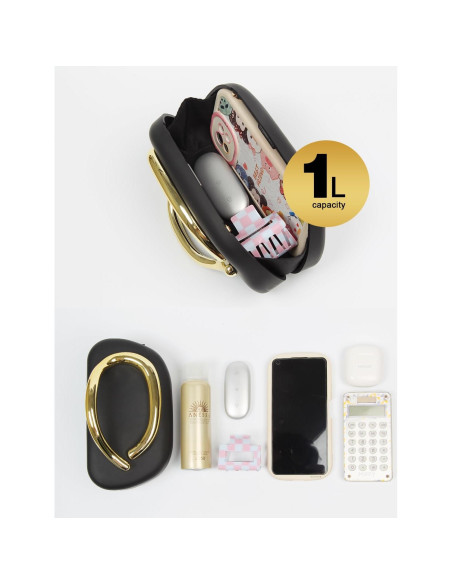 Bolso de Mano de Noche para Mujeres - Cuero PU Rojo Vino