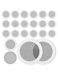 Kit de Parches de Reparación Tondiamo 20 Piezas 8 cm Negro